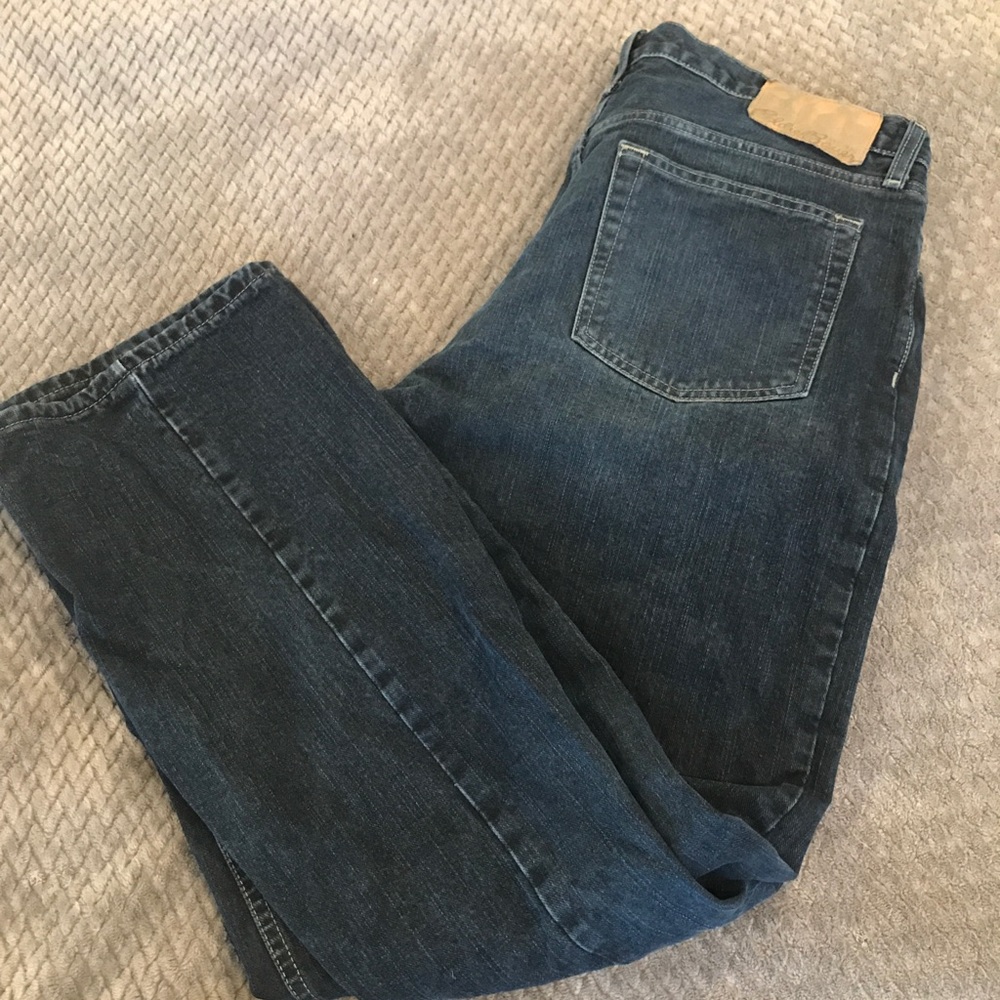 Men’s Eddie Bauer Flannel Lined Jeans 36x32